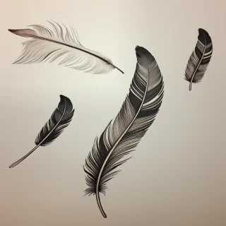 feather design
