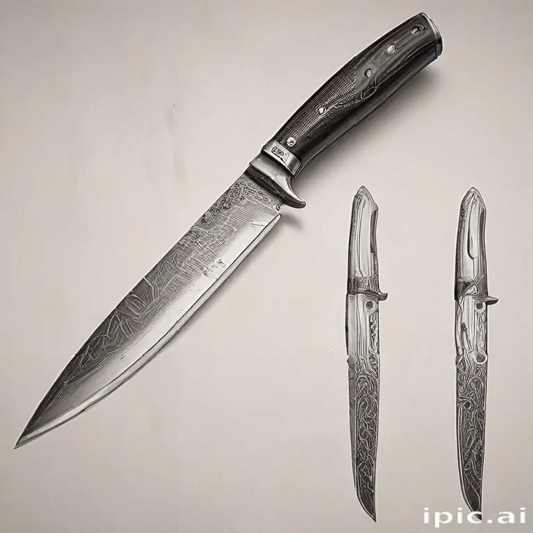 drawings of knives