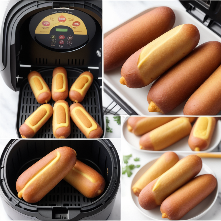 corn dog in the air fryer
