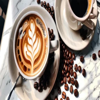 aesthetic coffee pictures