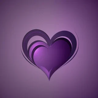 wallpaper purple heart