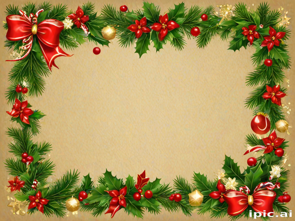 christmas frame clipart