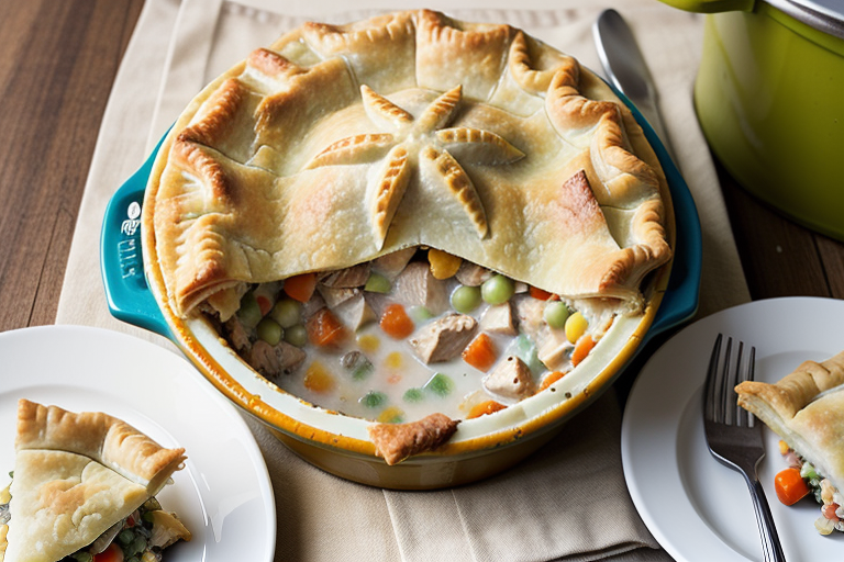 family size chicken pot pie