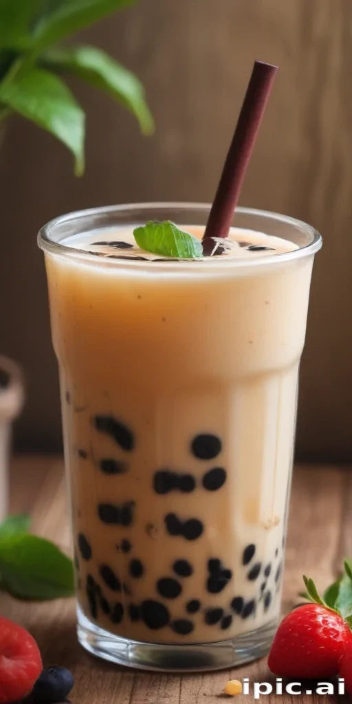 cute boba tea wallpapers