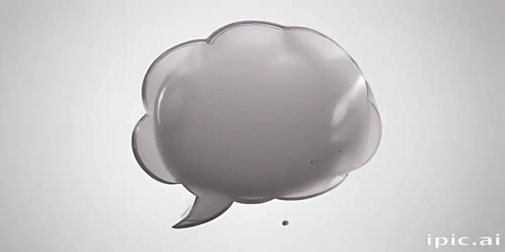 transparent thought bubble