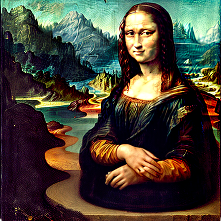 mona lisa bald