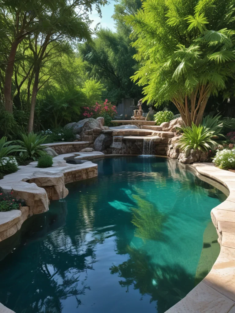 pool backround