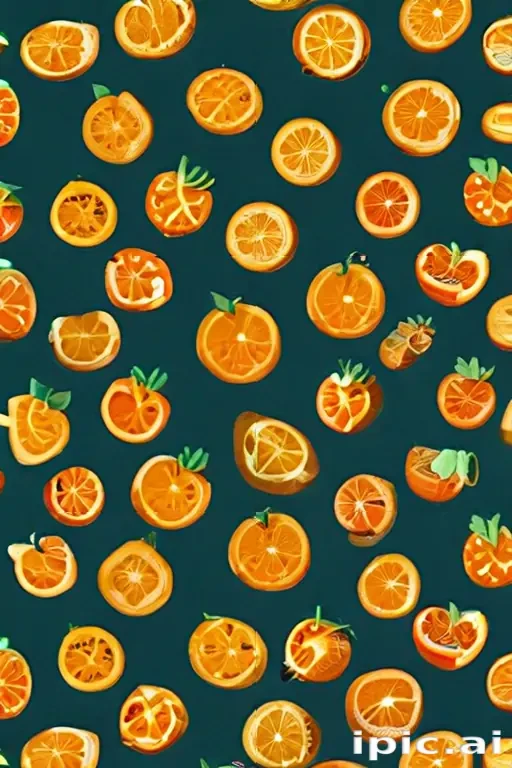 cute orange wallpaper