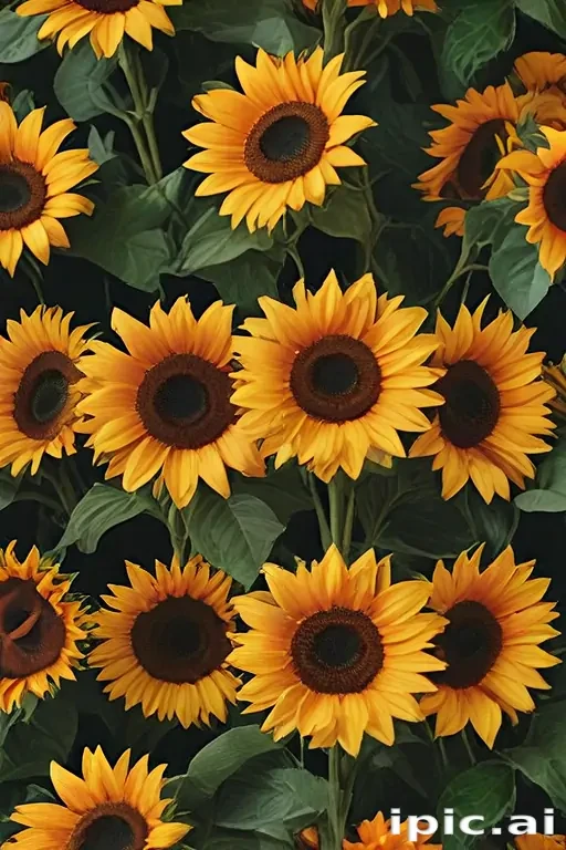 aesthetic sunflower wallpaper