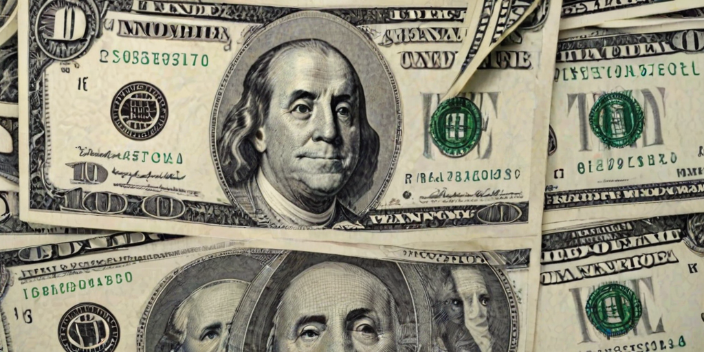 money with transparent background