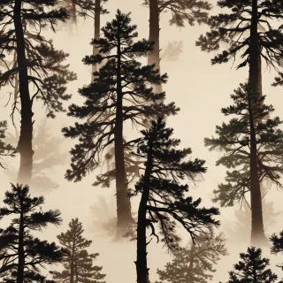 pine tree silhouette png