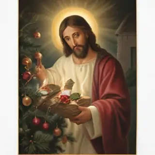 jesus at christmas images