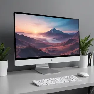 pc screen mockup