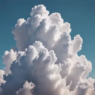 clouds no background