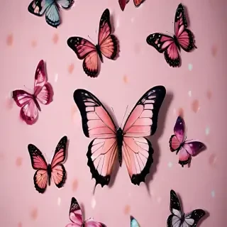 aesthetic butterfly wallpaper