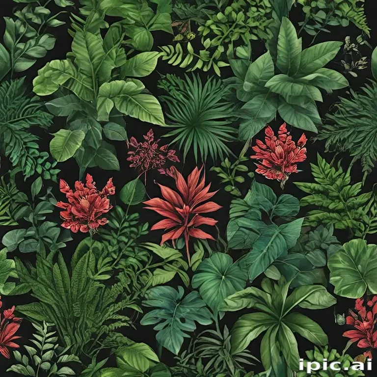 plants no background
