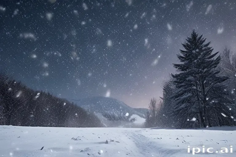 falling snow png
