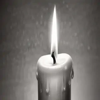candle drawing