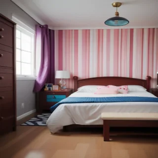 background of a bedroom
