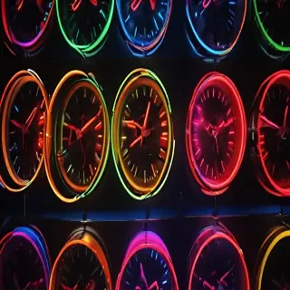 neon colors