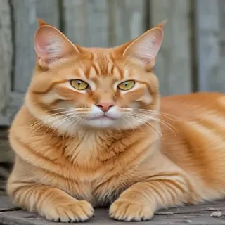 orange cat