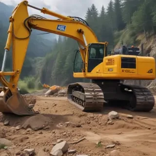 excavator wallpaper