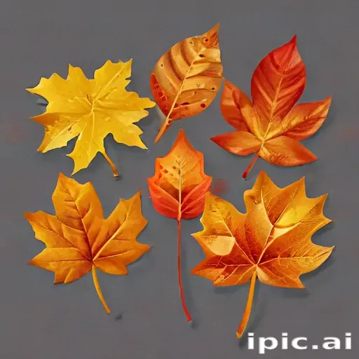 fall leaves png transparent