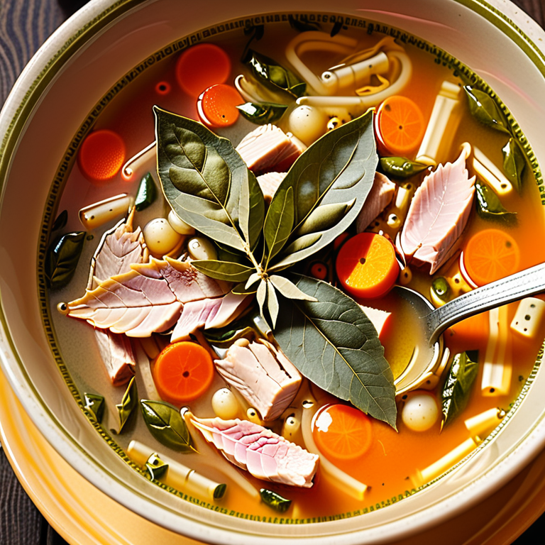 bay leaf in chicken soup