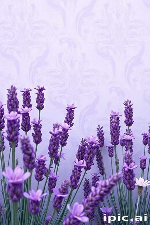 aesthetic lavender wallpaper