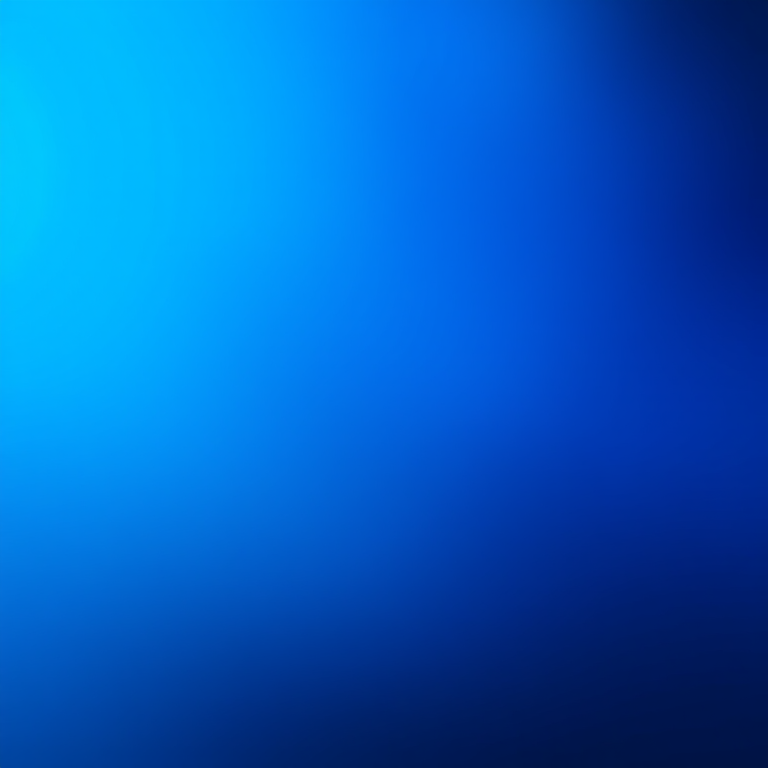 Create an abstract gradient background featuring various shades of blue, captured with a DSLR camera at f/8 aperture, 1/125 shutter speed, ISO 100, in landscape orientation, using a macro lens to emphasize texture and depth.