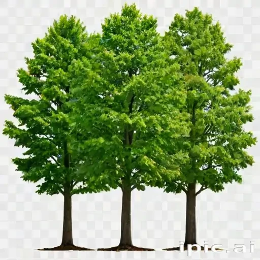 trees transparent