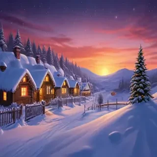 christmas eve wallpaper