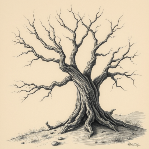 dead tree drawings