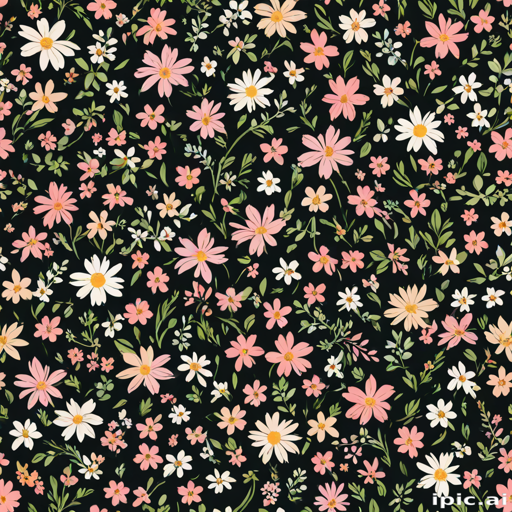 simple flower background