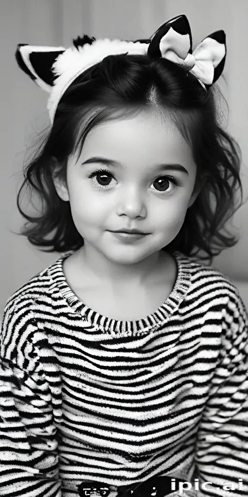 cute black and white
