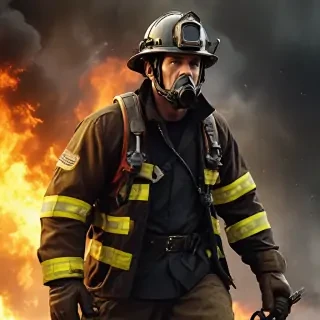 wallpaper fireman