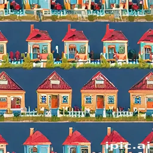 background of a house