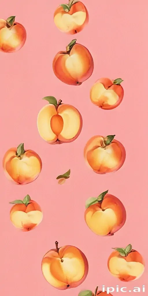 peach background wallpaper