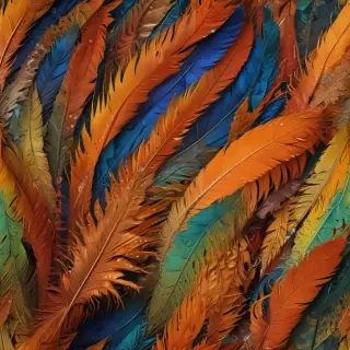 feather design