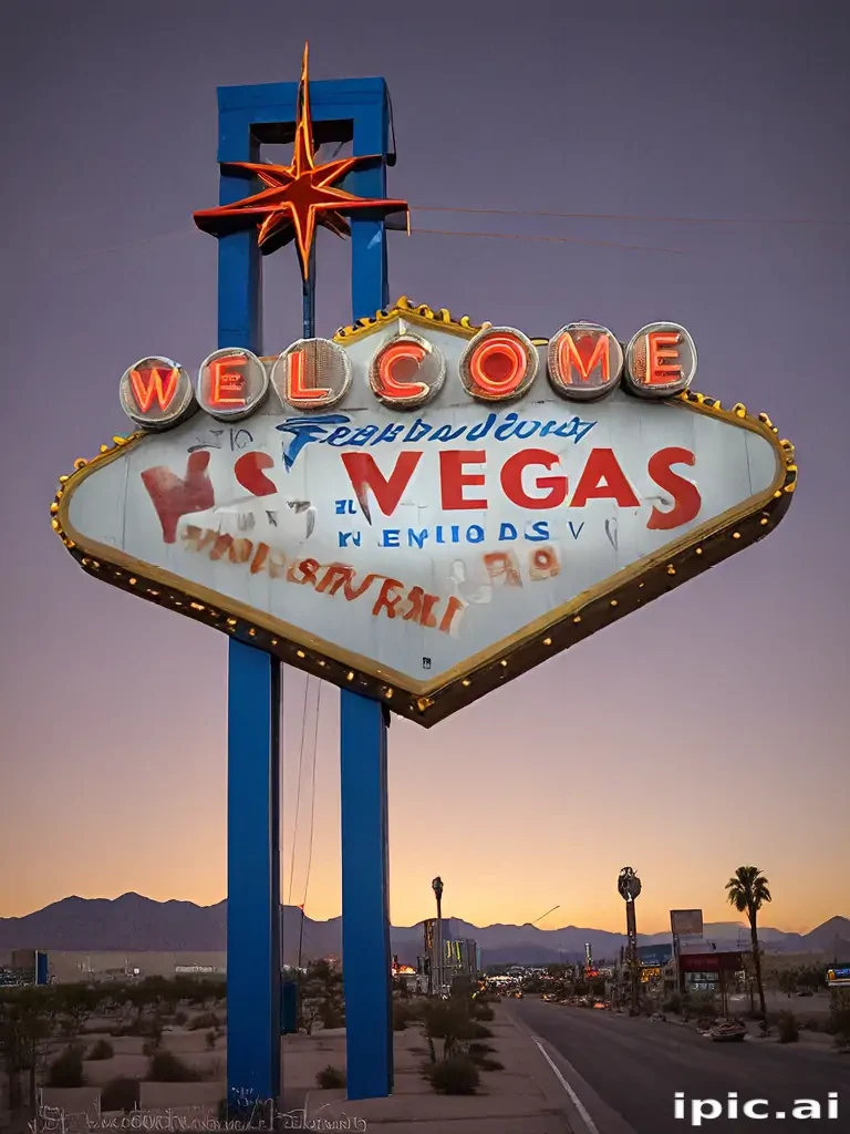 las vegas sign png