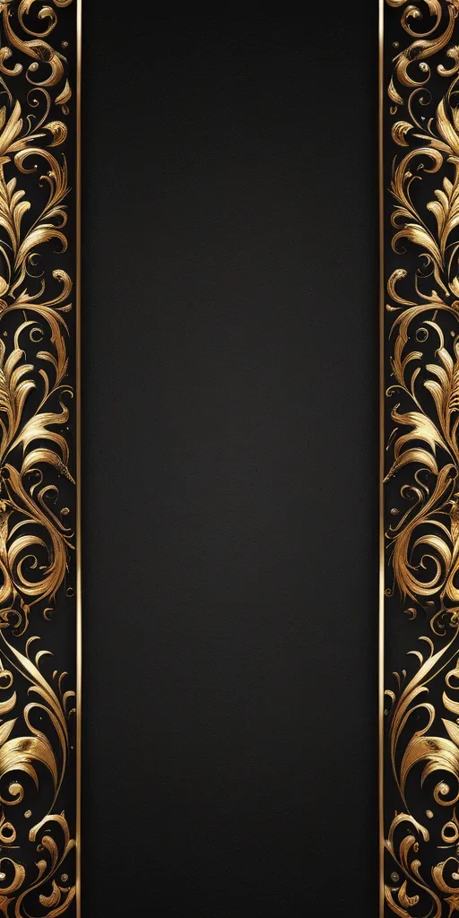 black gold background