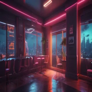 aesthetic neon wallpapers