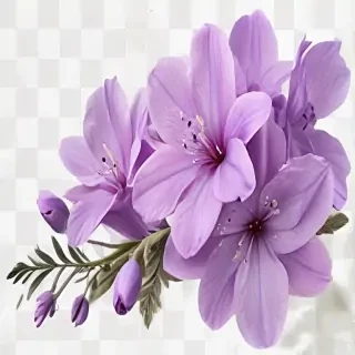 purple flowers png