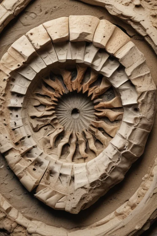 fossil drawing