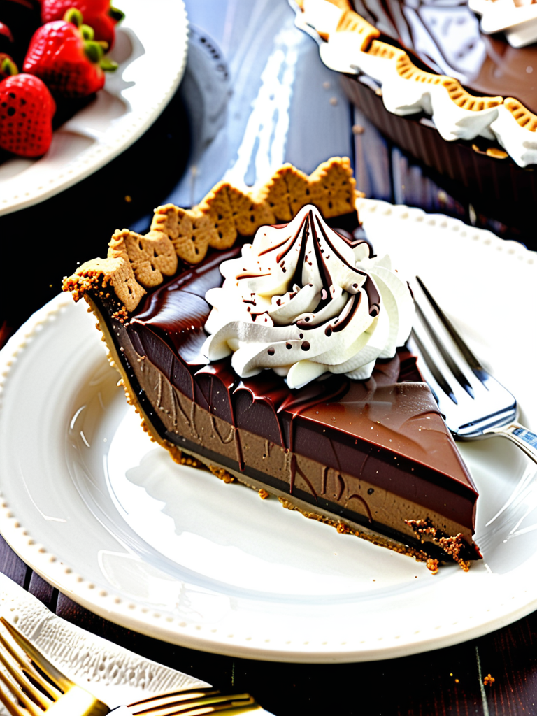 graham cracker crust chocolate pie