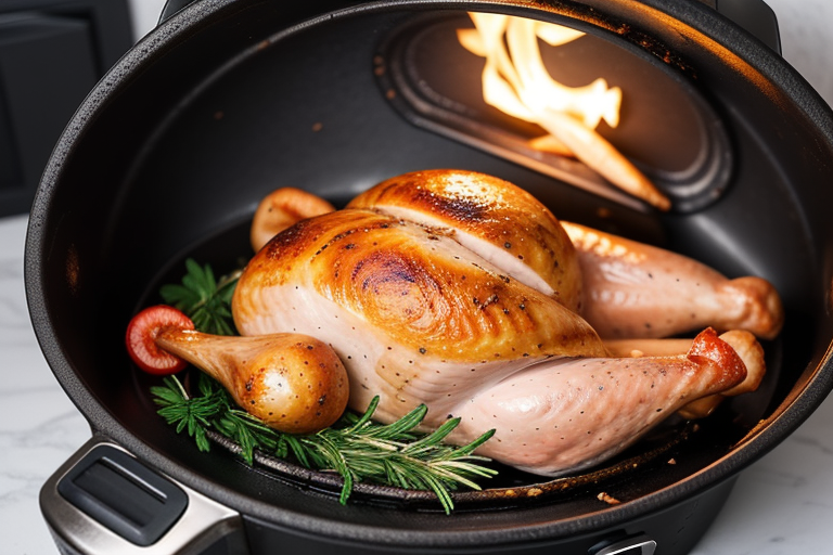 how long to cook turkey breast in electric roaster