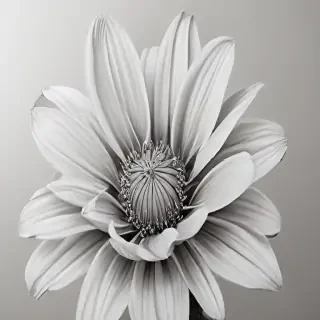 flower pencil drawing