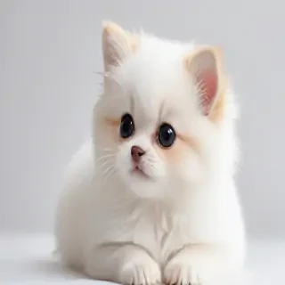 cute white background