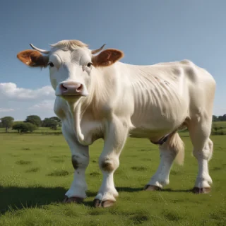 transparent cow