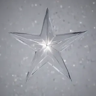 transparent star